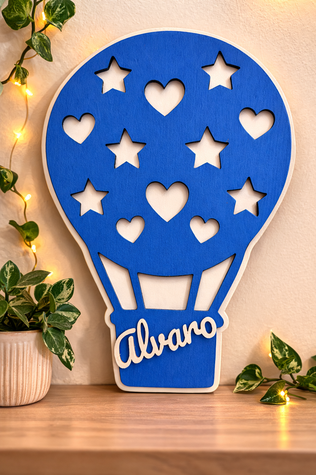 Globo con nombre personalizado