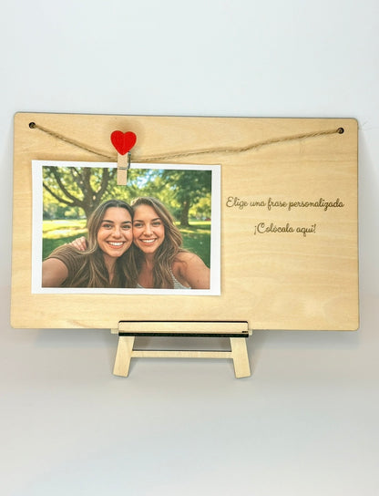 Marco de fotos personalizable