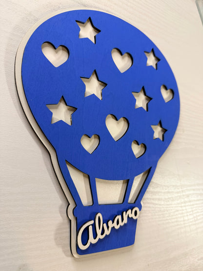 Globo con nombre personalizado